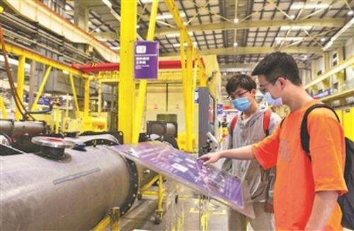 大学生进企业为求职 热身